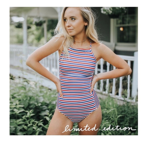 Albion Other - Albionfit  limited edition firecracker swimsuit